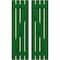 Ekena Millwork Americraft 4-Board (2 Batten) Wood Spaced Board-n-Batten Shutters w/ Z-Bar, ARW102SB415X77HGH, PR ARW102SB415X77HGH - alternate 1